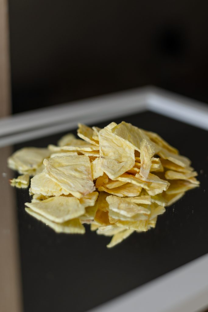 Liofilizētas ananāsu šķēlītes – 30 g