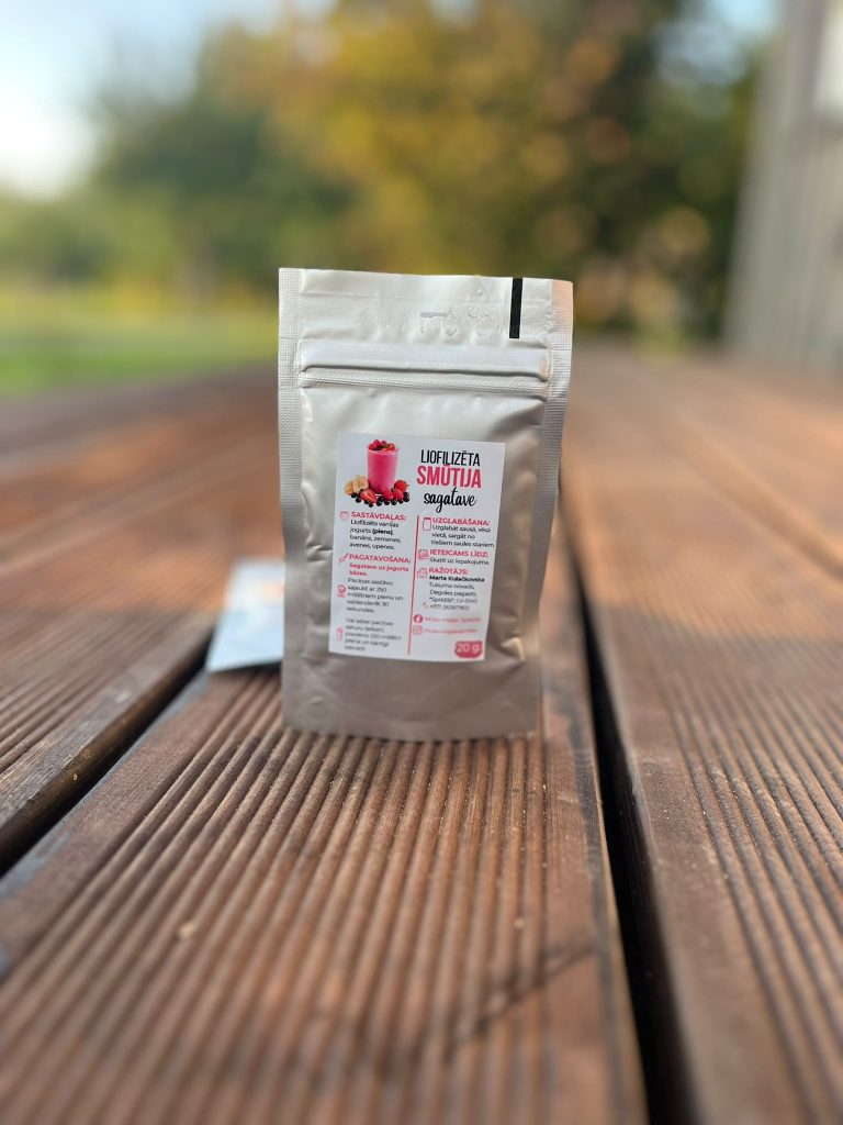Liofilizēta smūtija sagatave – 20 g
